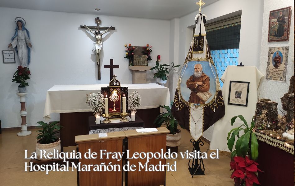 El Apostolado ha visitado el Hospital Gregorio Marañón.
